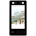 Thinmoo VF726 8" Face Recognition Smart Video Intercom Outdoor Station
