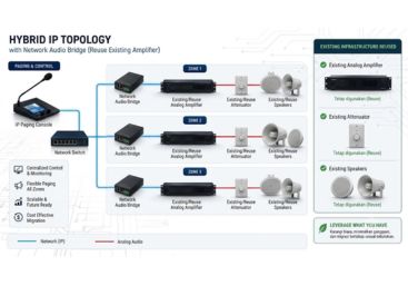 Hybrid IP Topology